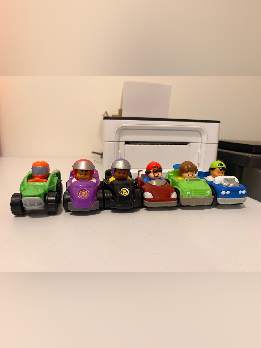 Fisher Price Little People wheelies lot of 6